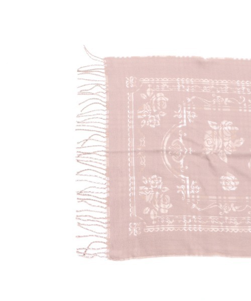 axes femme（アクシーズファム）の「チェック×バラＪＱストール（マフラー・レディース・ワイン/ベージュ/ネイビー・MEDIUM）」の15枚目の写真