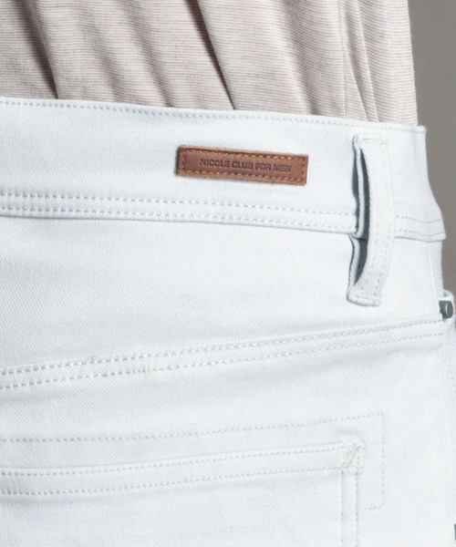 NICOLE CLUB FOR MEN（ニコルクラブフォーメン）の「ハイパーストレッチスキニーパンツ（その他パンツ・メンズ・ホワイト/ベージュ/ブラック/サックスブルー・LARGE/X-LARGE/SMALL/MEDIUM）」の10枚目の写真