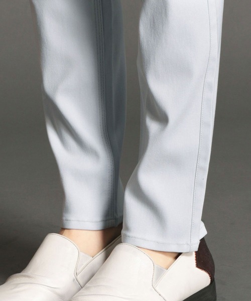 NICOLE CLUB FOR MEN（ニコルクラブフォーメン）の「ハイパーストレッチスキニーパンツ（その他パンツ・メンズ・ホワイト/ベージュ/ブラック/サックスブルー・LARGE/X-LARGE/SMALL/MEDIUM）」の13枚目の写真