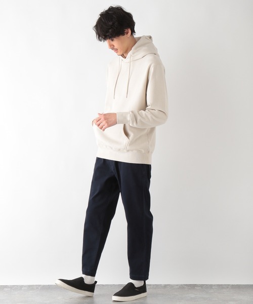 GLOBAL WORK(グローバルワーク)の「製品染め裏毛パーカー/924864(パーカー・メンズ・ミント/ライトベージュ/ホワイト/イエロー・LARGE/MEDIUM/X-LARGE/SMALL)」の6枚目の写真