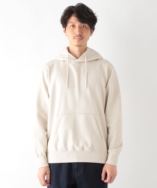 GLOBAL WORK(グローバルワーク)の「製品染め裏毛パーカー/924864(パーカー・メンズ・ミント/ライトベージュ/ホワイト/イエロー・LARGE/MEDIUM/X-LARGE/SMALL)」の10枚目の写真