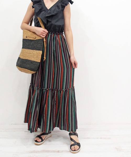 あしながおじさん（アシナガオジサン）の「アシンメトリースポーツサンダル / あしながおじさん（サンダル・レディース・ブラック/ベージュ/アイボリー・LL/S/M/L）」の7枚目の写真