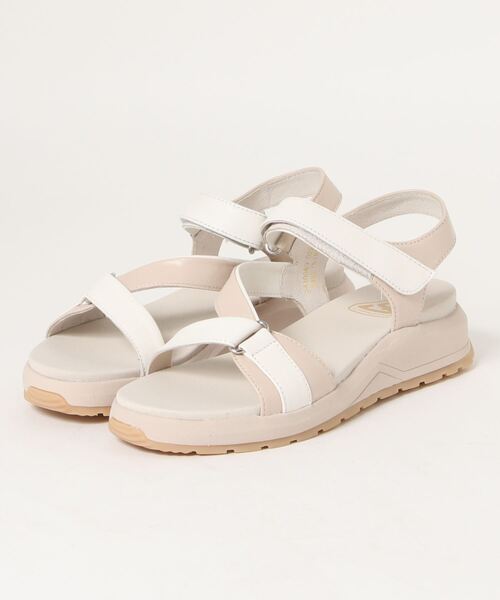 あしながおじさん（アシナガオジサン）の「アシンメトリースポーツサンダル / あしながおじさん（サンダル・レディース・ブラック/ベージュ/アイボリー・LL/S/M/L）」の13枚目の写真