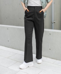 RASVOA | センタープレスフレアスラックス(その他パンツ)