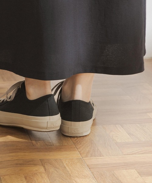 MoonStar（ムーンスター）の「『別注』MOONSTAR×FORK&SPOON　LOWBASKET（スニーカー・レディース・グレー/ブラック・23/23.5/24）」の8枚目の写真