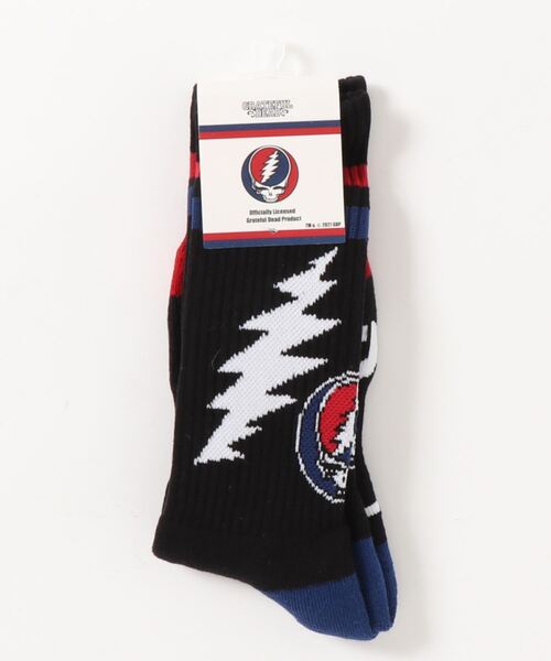 ZENITH（ゼニス）の「【ZENITH】×【GRATEFUL DEAD】SOCKS（ソックス/靴下・レディース・ブラック/その他/ホワイト系その他/ブラック系その他・SMALL）」の3枚目の写真