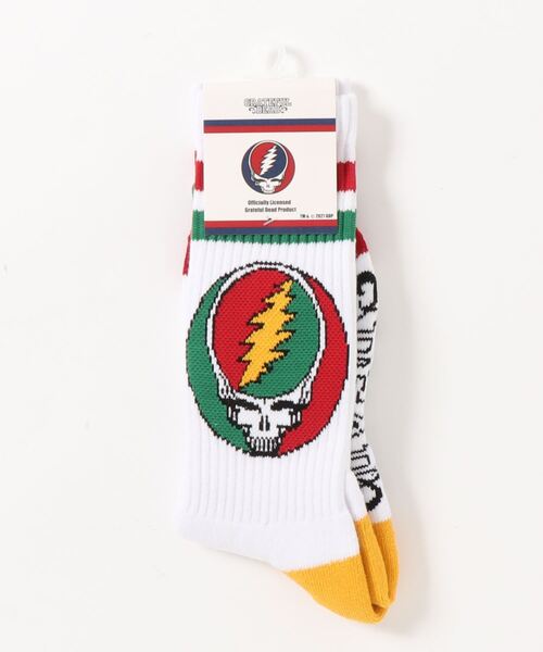 ZENITH（ゼニス）の「【ZENITH】×【GRATEFUL DEAD】SOCKS（ソックス/靴下・レディース・ブラック/その他/ホワイト系その他/ブラック系その他・SMALL）」の4枚目の写真