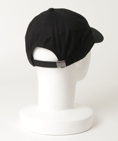TOMMY HILFIGER（トミーヒルフィガー）の「【TOMMY HILFIGER】トミーヒルフィガー 「LOGO BASEBALL CAP」 ロゴベースボールキャップ（キャップ・メンズ・ブラック/カーキ・FREE）」の3枚目の写真