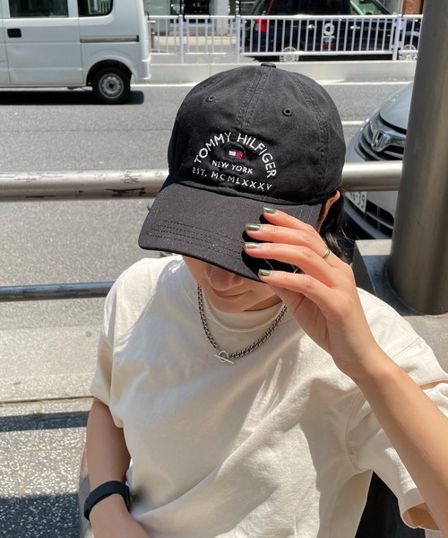 TOMMY HILFIGER トミーヒルフィガー ベースボールキャップ TOMMY HILFIGER（トミーヒルフィガー）の「TOMMY HILFIGERトミー