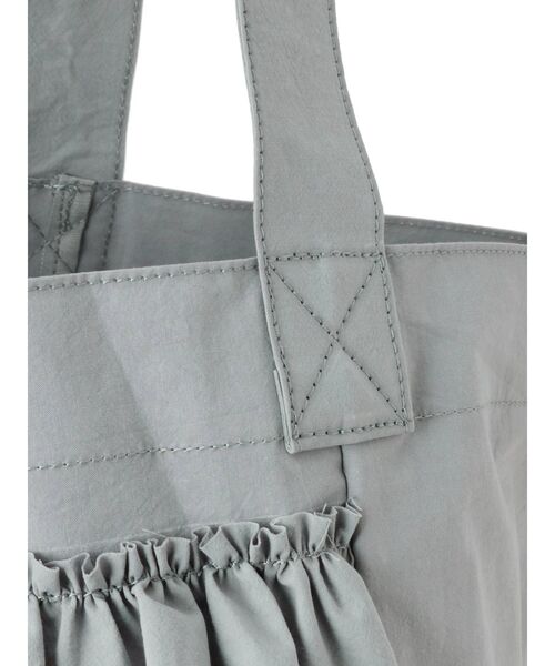 merry jenny（メリージェニー）の「チュールレイヤードフリルトート（トートバッグ・レディース・オフホワイト/ピンク/ブルー・FREE）」の18枚目の写真