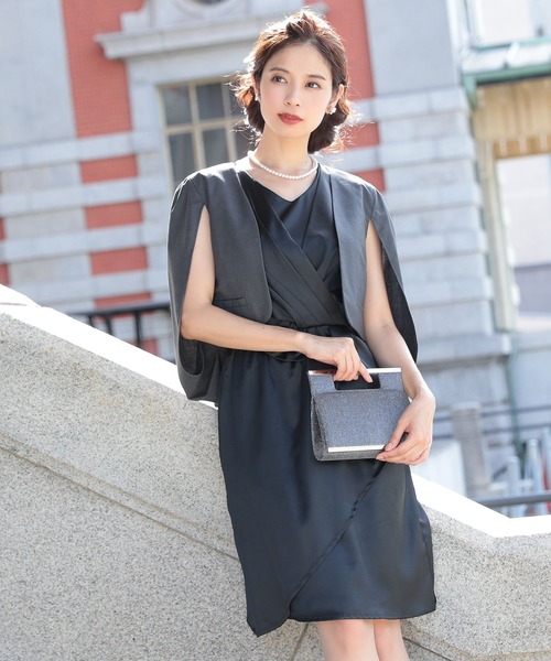 セール ケープデザインボレロパーティードレス カーディガン ボレロ Dress Star ドレス スター のファッション通販 Zozotown