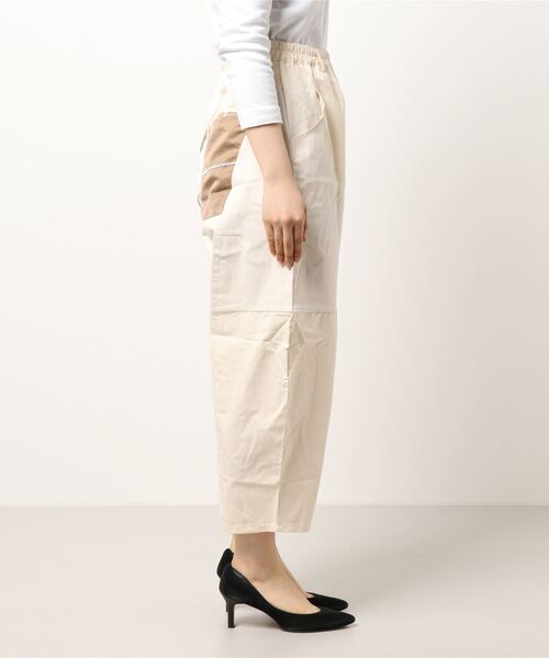 チャイハネ（チャイハネ）の「【チャイハネ】パッチワークコクーンパンツ（その他パンツ・レディース・ホワイト/ブラウン/カーキ・FREE）」の11枚目の写真