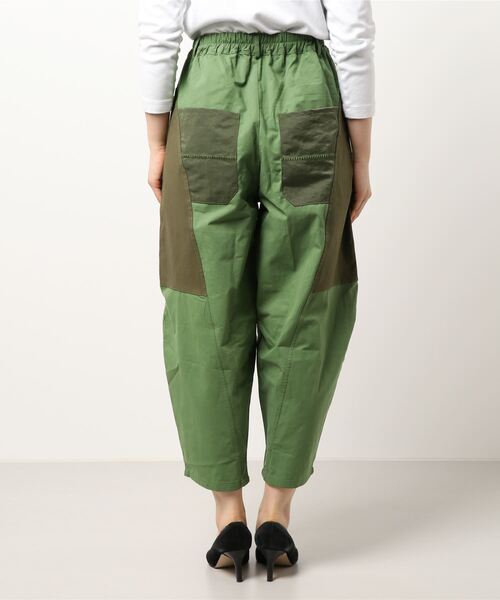 チャイハネ（チャイハネ）の「【チャイハネ】パッチワークコクーンパンツ（その他パンツ・レディース・ホワイト/ブラウン/カーキ・FREE）」の6枚目の写真