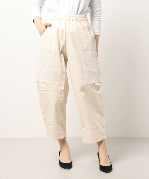 チャイハネ（チャイハネ）の「【チャイハネ】パッチワークコクーンパンツ（その他パンツ・レディース・ホワイト/ブラウン/カーキ・FREE）」の12枚目の写真