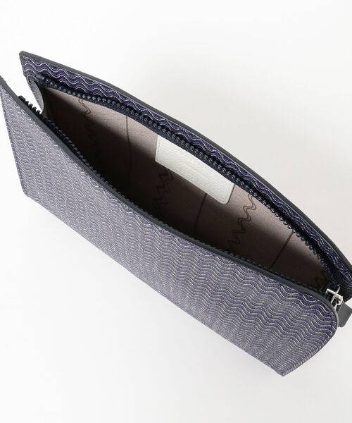 新品 ZANELLATO ザネラート クラッチバッグ ネイビー トラモンターノ  