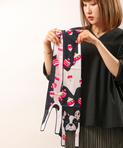 FUNALIVE（ファンアライブ）の「je crois soi アニマル柄プチストール（ストール/ショール・レディース・その他2/その他3/その他1/その他・FREE）」の4枚目の写真