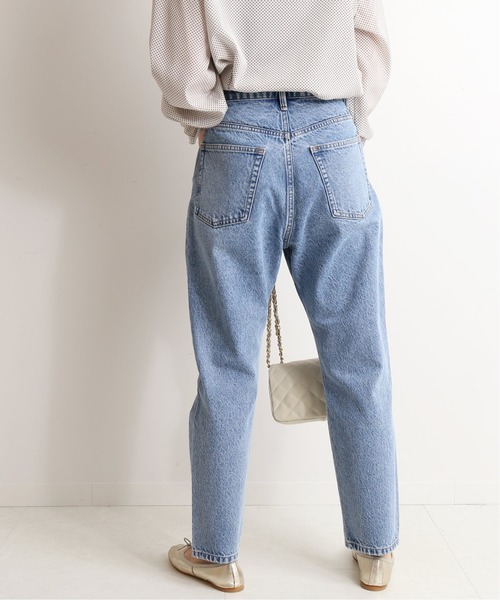 セール】LE DENIM×MARITAS ストレートパンツ【洗濯機使用可能