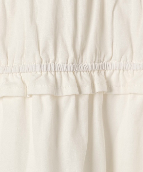 Heather（ヘザー）の「バックシャンコットンティアードワンピース　948785（ワンピース・レディース・ホワイト/ブラック/ブラウン・FREE）」の11枚目の写真