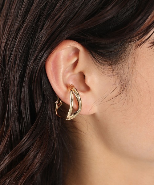 LOWRYS FARM(ローリーズファーム)の「フックイヤリング 946191(イヤリング・レディース・シルバー/ゴールド/ゴールド系その他・FREE)」の1枚目の写真