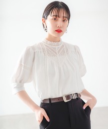 PAGEBOY | キリカエレースボリュームブラウス(シャツ/ブラウス)