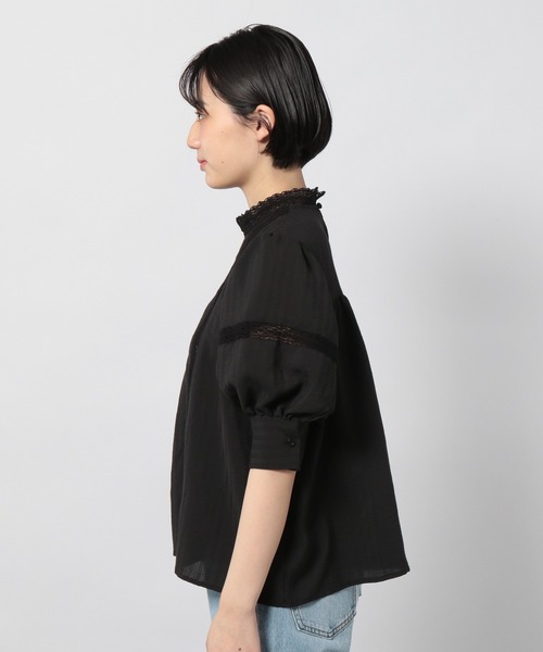 PAGEBOY（ページボーイ）の「キリカエレースボリュームブラウス（シャツ/ブラウス・レディース・オフホワイト/ブラック/オリーブ・FREE）」の19枚目の写真