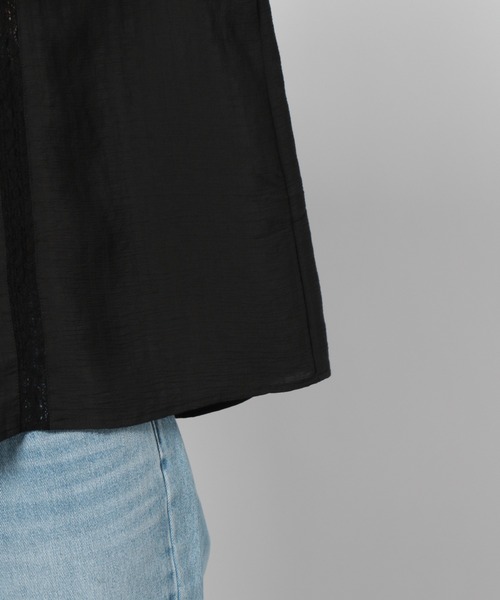 PAGEBOY（ページボーイ）の「キリカエレースボリュームブラウス（シャツ/ブラウス・レディース・オフホワイト/ブラック/オリーブ・FREE）」の17枚目の写真