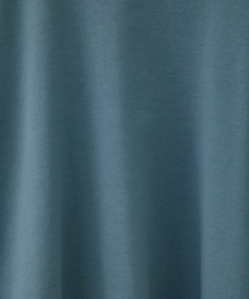 MATURED(マチュアード)の「【MATURED】Square shoulder tee(スクエアショルダーティー)(Tシャツ/カットソー・レディース・ホワイト/ブルー・FREE)」の9枚目の写真