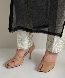 【chuclla】【2021/SS】Asymmetry cutting-toe pumps chs143
