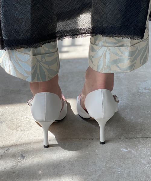 chuclla(チュクラ)の「【chuclla】【2021/SS】Asymmetry cutting-toe pumps chs143(パンプス・レディース・ブラック/ベージュ/ホワイト/オレンジ・40/37/38/36/39)」の17枚目の写真