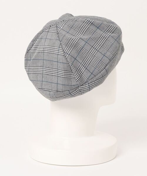 Gloria Cords(グロリアコード)の「【Gloria Cordes】パネルベレー(ハンチング/ベレー帽・レディース・チャコールグレー/グレー・FREE)」の3枚目の写真