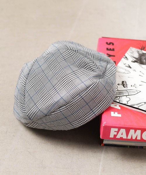 Gloria Cords(グロリアコード)の「【Gloria Cordes】パネルベレー(ハンチング/ベレー帽・レディース・チャコールグレー/グレー・FREE)」の1枚目の写真