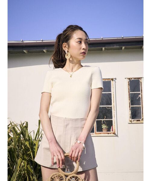 To the sea（トゥーザシー）の「ストレッチツイルレースアップショーパン（その他パンツ・レディース・ライトグレー/ブラック/ベージュ・SMALL/MEDIUM）」の11枚目の写真