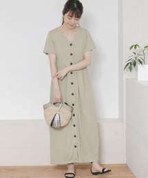 URBAN RESEARCH Sonny Label | フロントボタンカットワンピース(ワンピース)