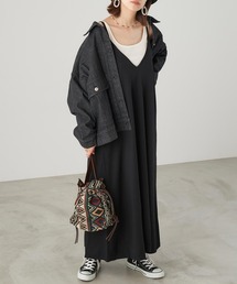 Chaco closet | フレアーマキシ丈キャミワンピース(ワンピース)