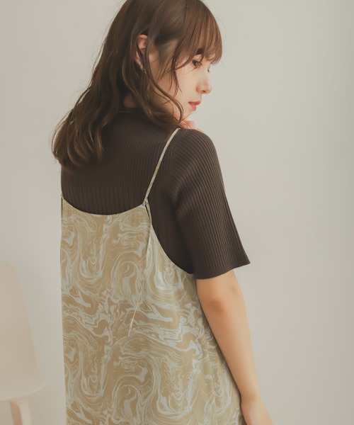 SENSE OF PLACE by URBAN RESEARCH(センスオブプレイスバイアーバンリサーチ)の「マーブルキャミワンピース(ワンピース・レディース・ホワイト系その他/ベージュ系その他・ONE)」の14枚目の写真