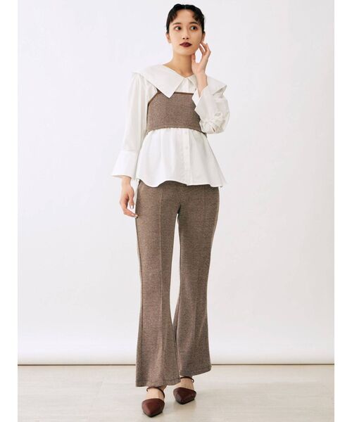 MURUA（ムルーア）の「ポインテッドミュール（パンプス・レディース・ブラック/ブラウン・35/36/37）」の3枚目の写真