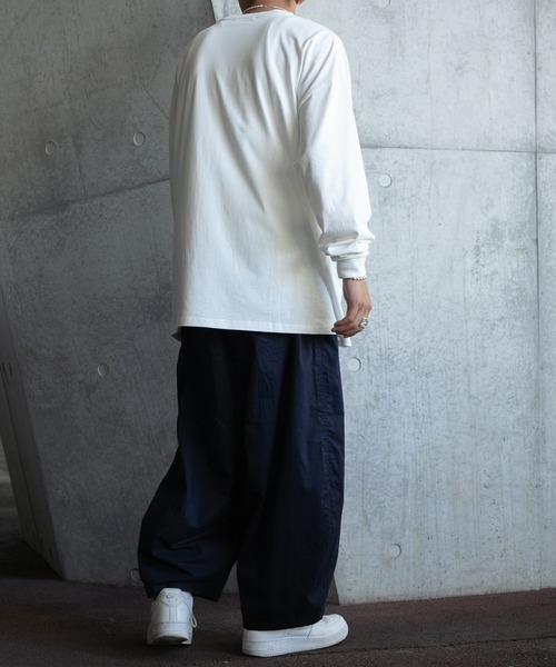 kutir（クティール）の「ワニ・カレッジロゴロンT（Tシャツ/カットソー・メンズ・チャコールグレー/ブラック/オフホワイト/グリーン・MEDIUM/LARGE）」の20枚目の写真