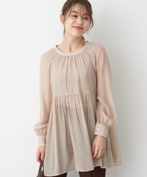 earth music&ecology | 3WAYボリュームチュニック ＊(シャツ/ブラウス)