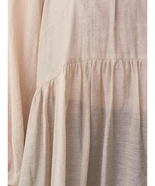 earth music&ecology(アースミュージックアンドエコロジー)の「3WAYボリュームチュニック *(シャツ/ブラウス・レディース・ライトベージュ/ミント/レッド系その他・FREE)」の15枚目の写真