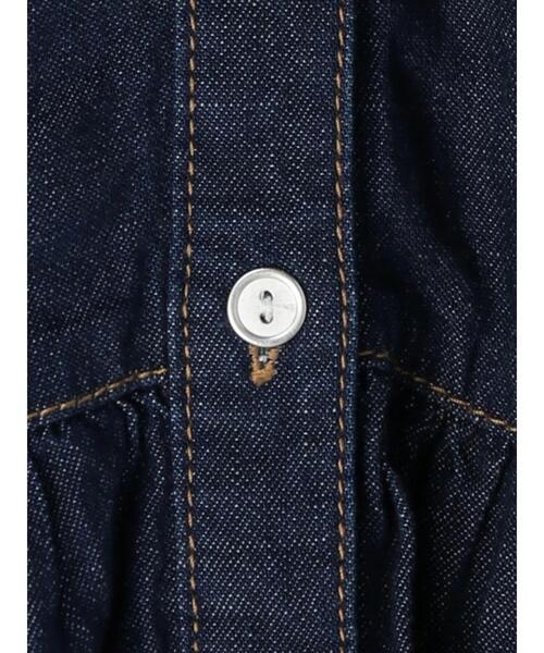 koe（コエ）の「デニムティアードワンピース（チュニック・レディース・インディゴブルー/ライトインディゴブルー・FREE）」の21枚目の写真