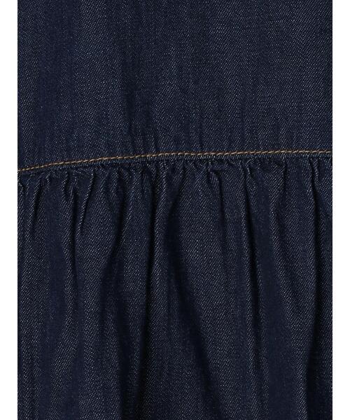 koe（コエ）の「デニムティアードワンピース（チュニック・レディース・インディゴブルー/ライトインディゴブルー・FREE）」の22枚目の写真
