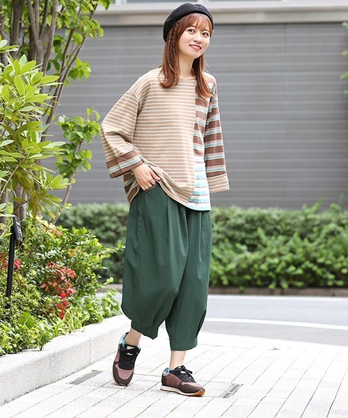 チチカカ（チチカカ）の「エッグタックパンツ（その他パンツ・レディース・ブラック/カーキ/グリーン・FREE）」の6枚目の写真