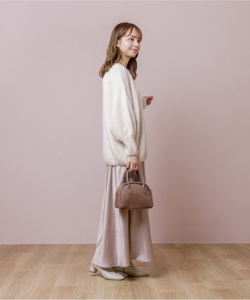 flower（フラワー）の「グロスマーメイドスカート（スカート・レディース・イエロー/ピンク・FREE）」の4枚目の写真