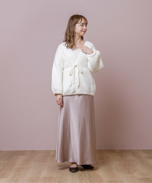 flower（フラワー）の「グロスマーメイドスカート（スカート・レディース・イエロー/ピンク・FREE）」の14枚目の写真