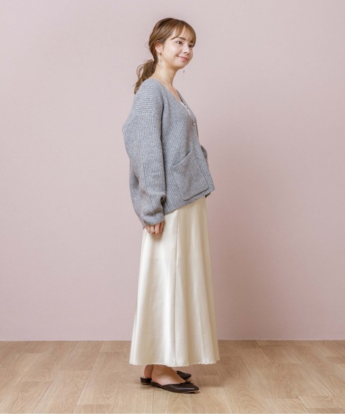 flower（フラワー）の「グロスマーメイドスカート（スカート・レディース・イエロー/ピンク・FREE）」の9枚目の写真