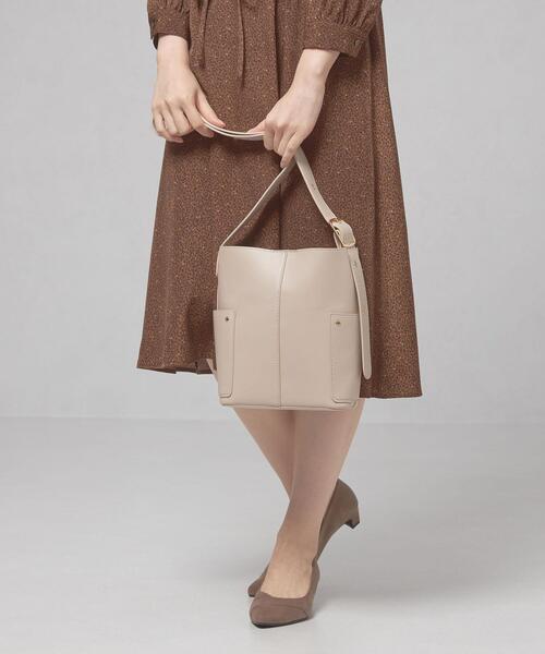 closet story（クローゼットストーリー）の「＜closet story（クローゼットストーリー）＞サイドポケット ワンショルダーバッグ（ショルダーバッグ・レディース・ベージュ/ナチュラル・FREE）」の11枚目の写真
