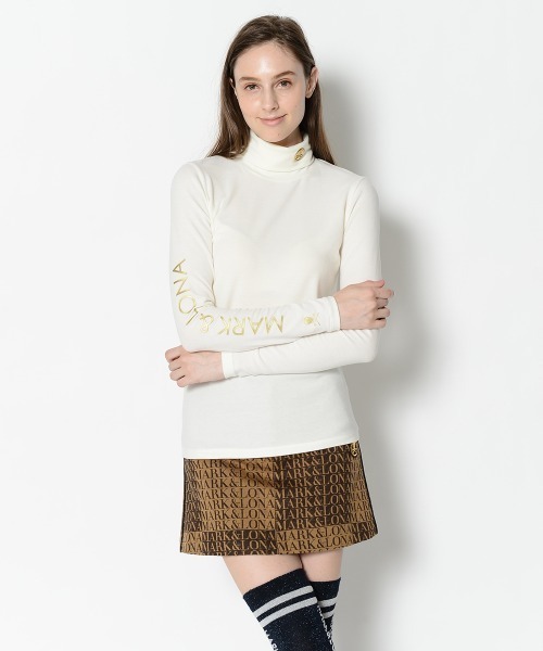 MARK & LONA(マークアンドロナ)の「ICON UNDER | WOMEN(Tシャツ/カットソー・レディース・ホワイト/ブラック・38/36)」の9枚目の写真