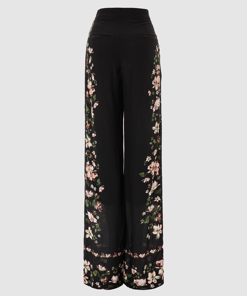Erdem（アーデム）の「HORTENCIA TROUSER（スラックス・レディース・ブラック×ピンク・6/8）」の2枚目の写真
