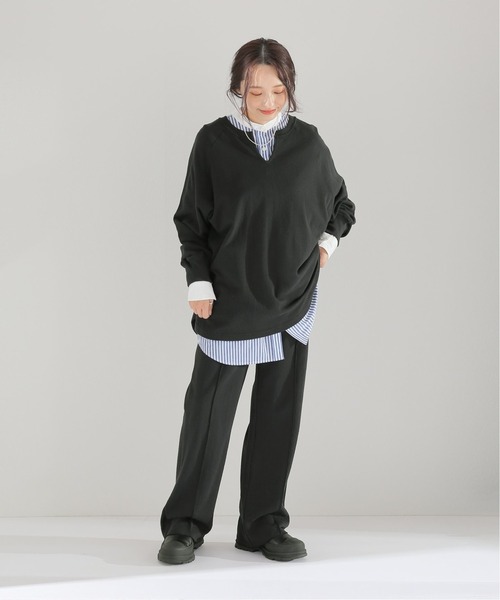 JOURNAL STANDARD relume」 ジャージパンツ FREE ネイビー レディース
