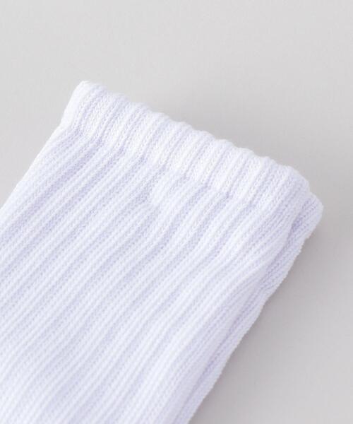 H BEAUTY&YOUTH UNITED ARROWS(エイチビューティーアンドユースユナイテッドアローズ)の「<H>LOOSE REGULAR SOCKS/ソックス(ソックス/靴下・メンズ・ホワイト/ブラック/ベージュ/ライム・FREE)」の7枚目の写真